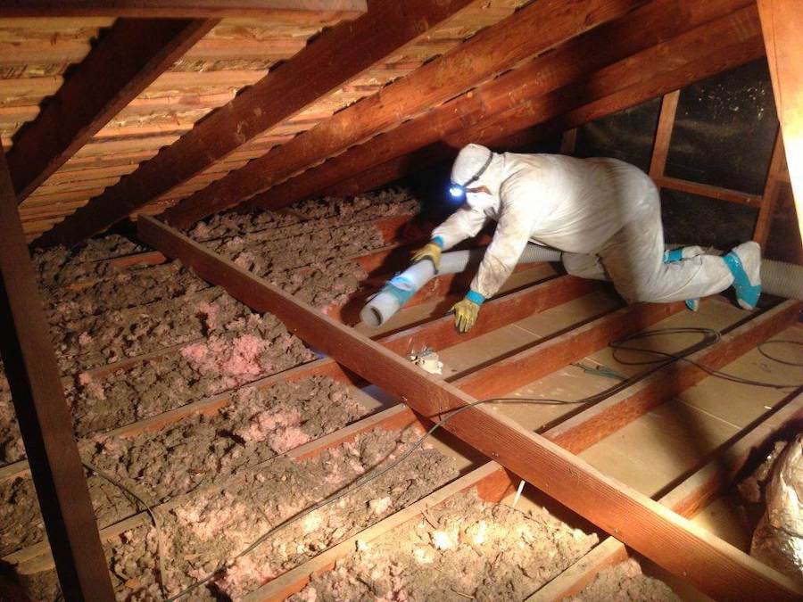 loft insulation removal